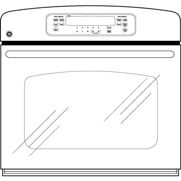 GE® 30" Built-In Single Convection Wall Oven