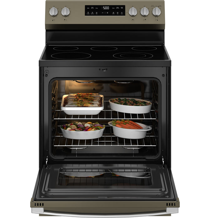 GE® 30" Free-Standing Electric Range with Crisp Mode