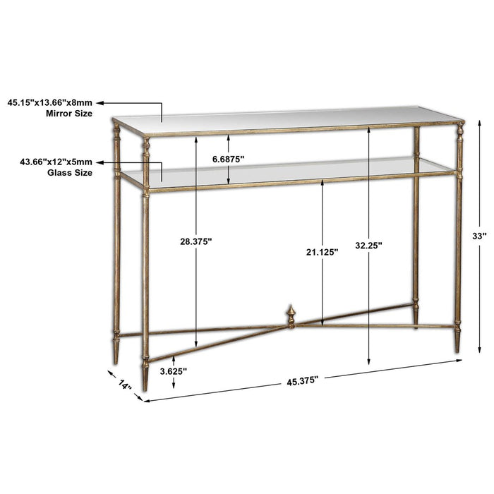 HENZLER CONSOLE TABLE
