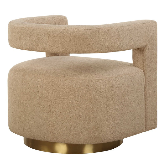 GROUNDED SWIVEL CHAIR