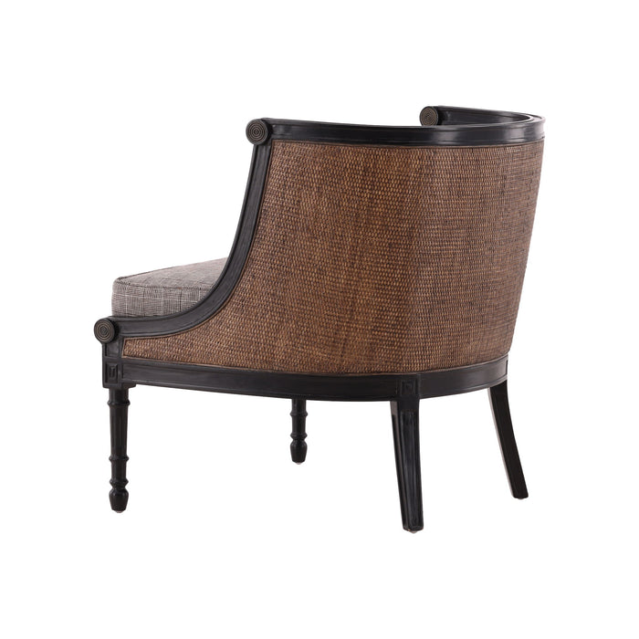 Patterson - Club Chair - Black / Gray