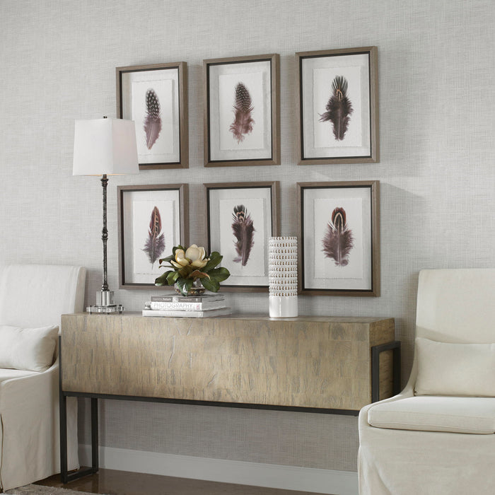 Birds Of A Feather - Framed Prints (Set of 6)