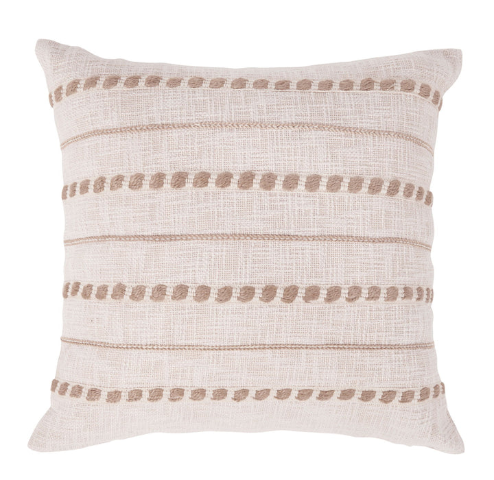Melange - Lago Pillow - Ivory / Natural
