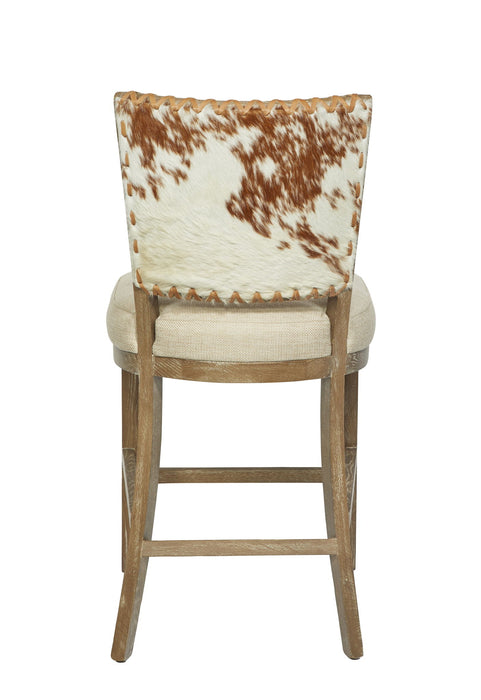 Lina - Counter Stool - Light Brown / Gray