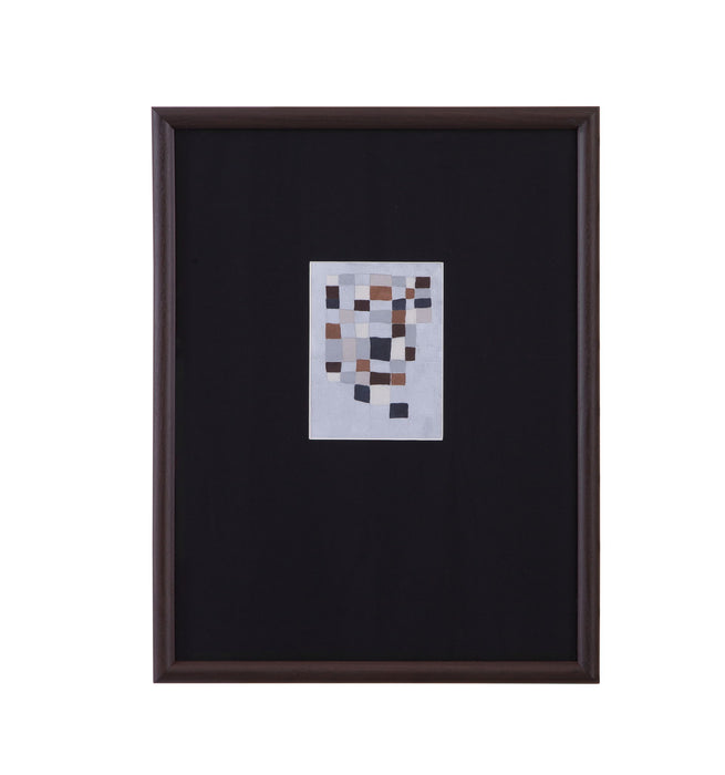 Multi Parcels II Framed Print - Black / Gray