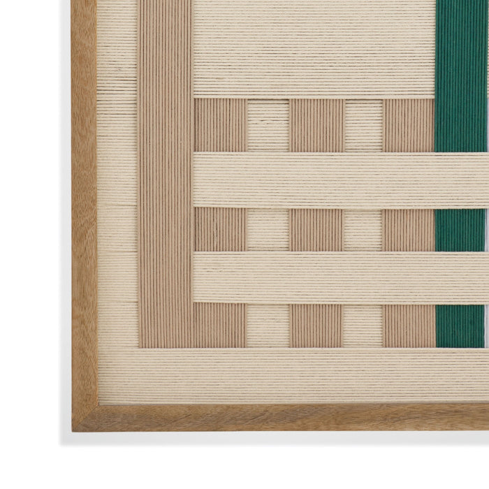 Cenchrus Wall Art - Light Brown