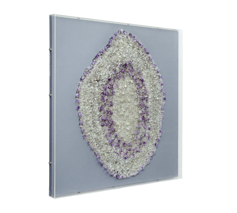 Stone Art Wall Hanging - Gray