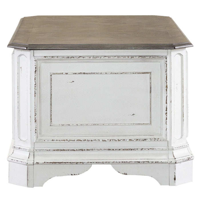 Magnolia Manor - Storage Trunk - Antique White