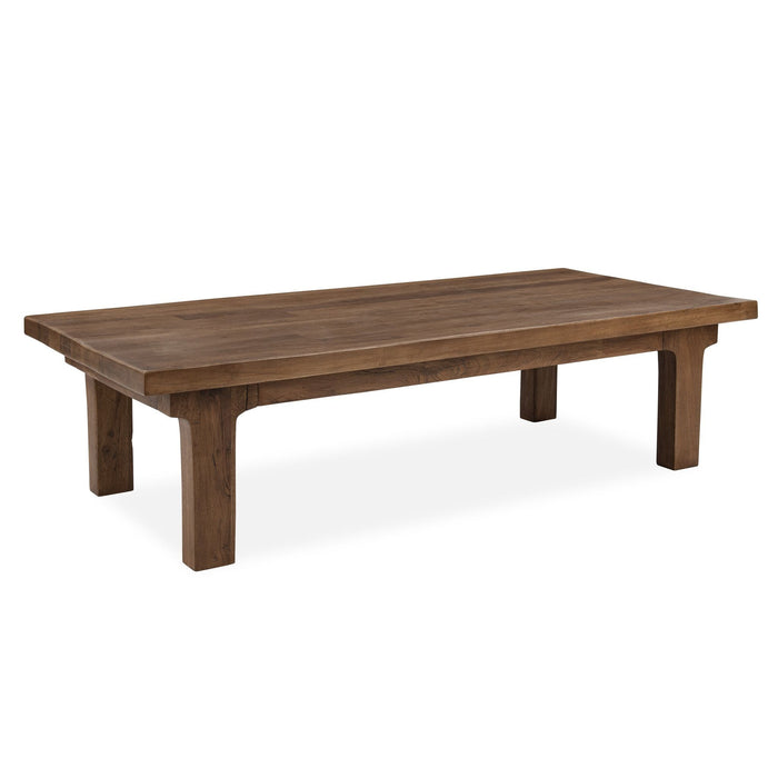 Carmel - Reclaimed Wood Rectangle Coffee Table - Earthy Terra
