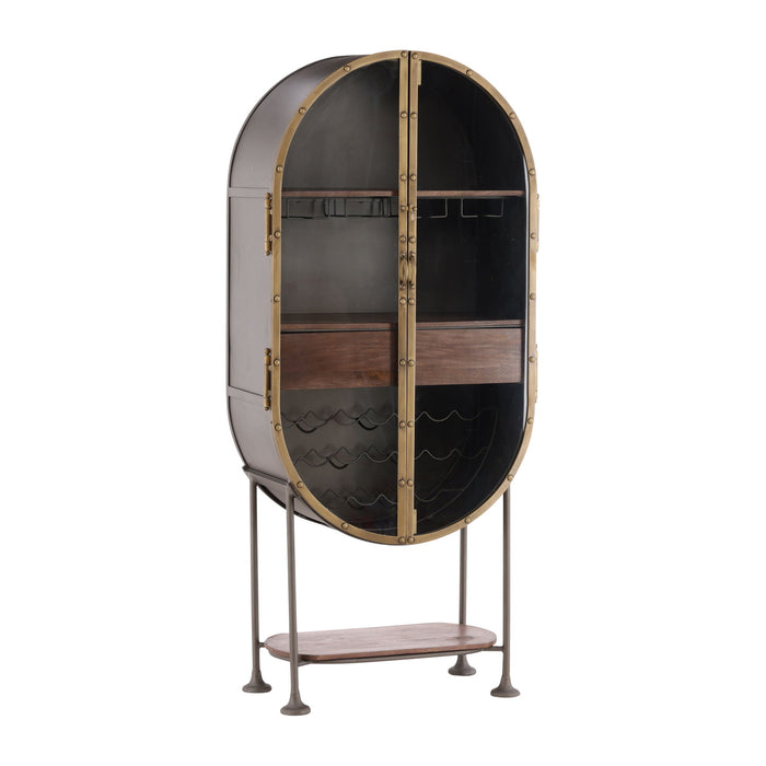 Eclipse - Bar Cabinet - Dark Brown