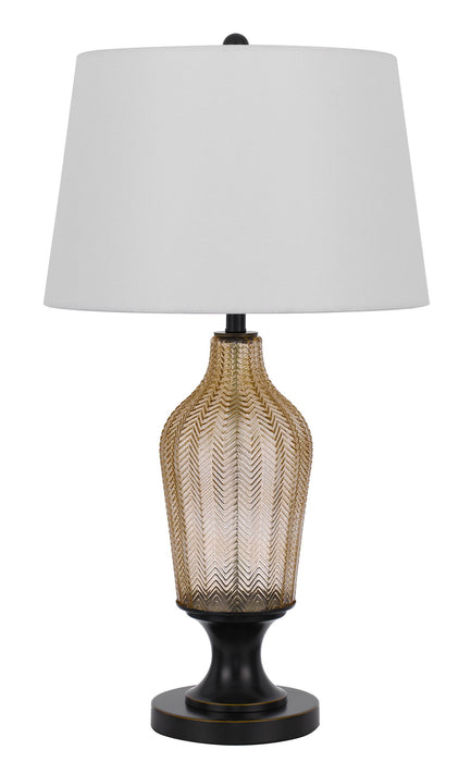 Fluted - Table Lamp - Smoked & Dark Bronze