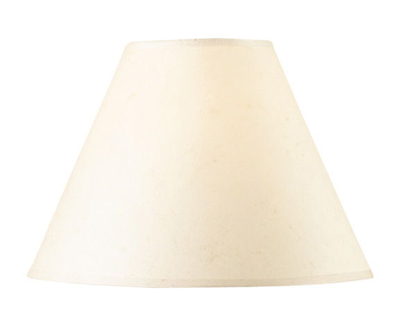 Coolie - 9" Height Paper Shade - Off White