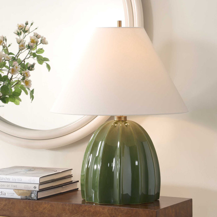 Renna - Table Lamp - Moss Green