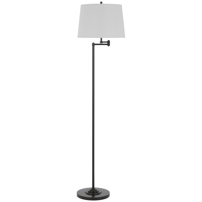 Colton - 150W 3 Way Double Swing Arm Floor Lamp - Dark Bronze