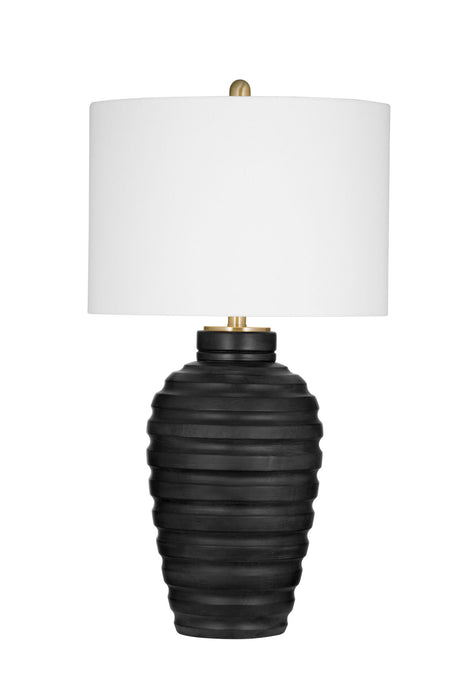 Hale - Table Lamp - Black / White