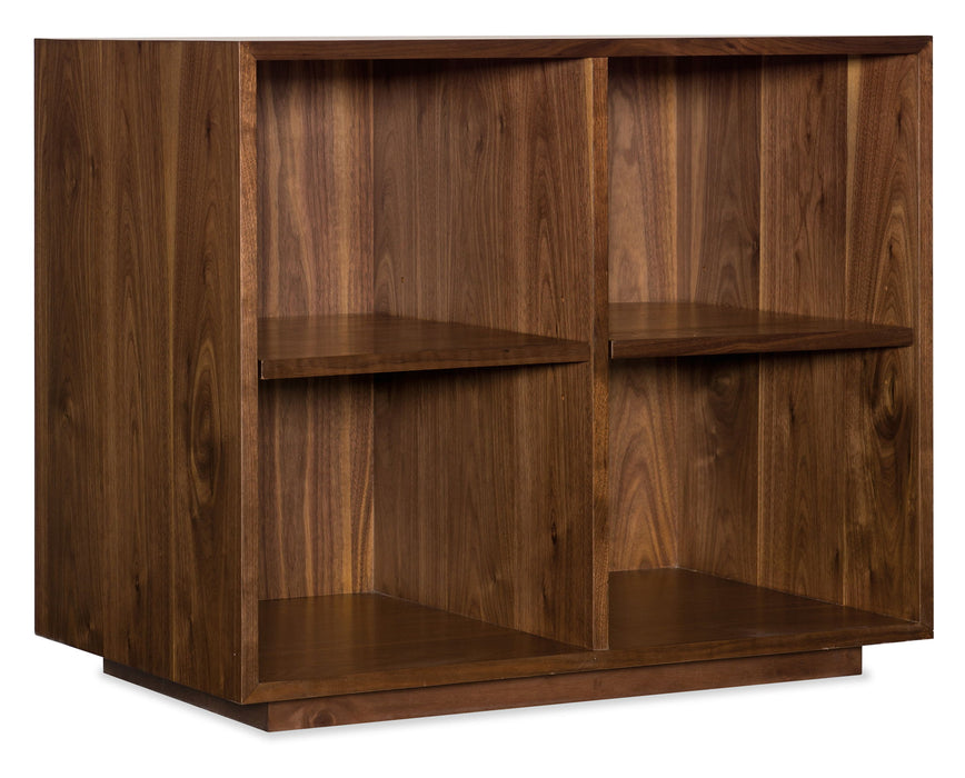 Elon - Bunching Short Bookcase - Dark Brown