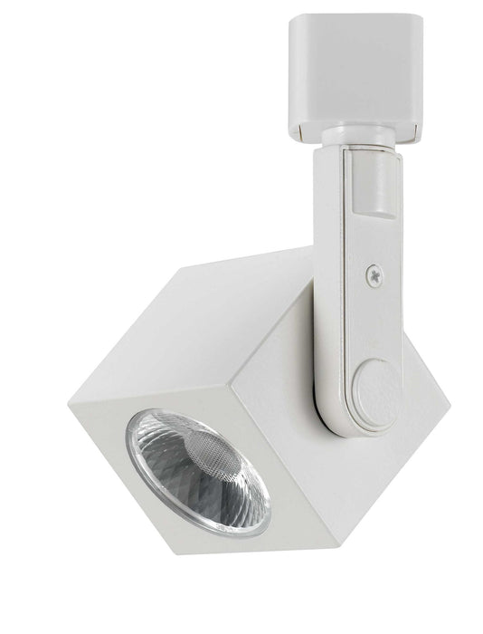 5.25" Height Casted Aluminum Fixture - White