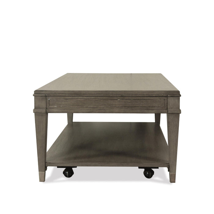 Dara Two - Rectangular Coffee Table - Gray Wash