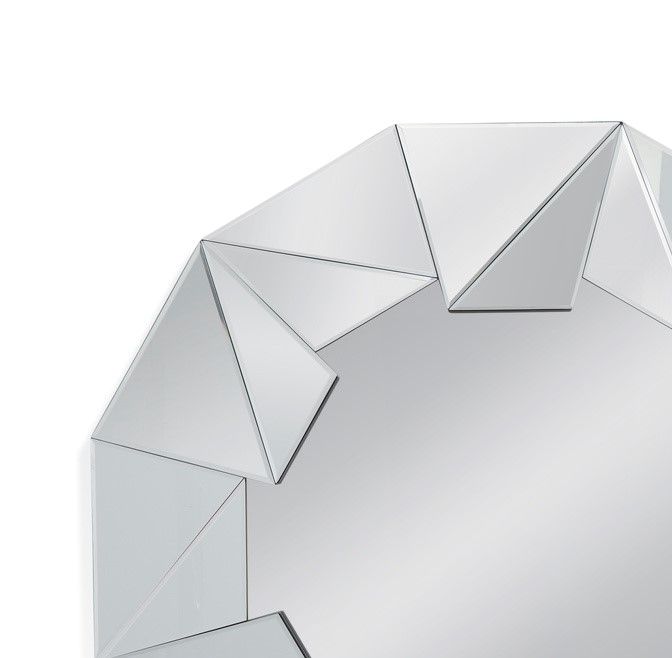 Gannon - Wall Mirror - White