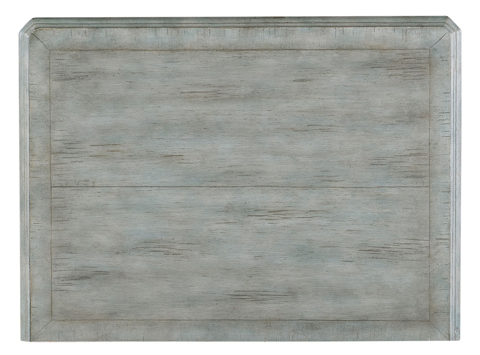 Charleston - Two-Drawer Accent Table - Light Blue