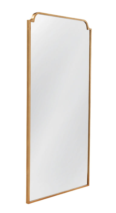 Isla - Floor Mirror - Gold Leaf