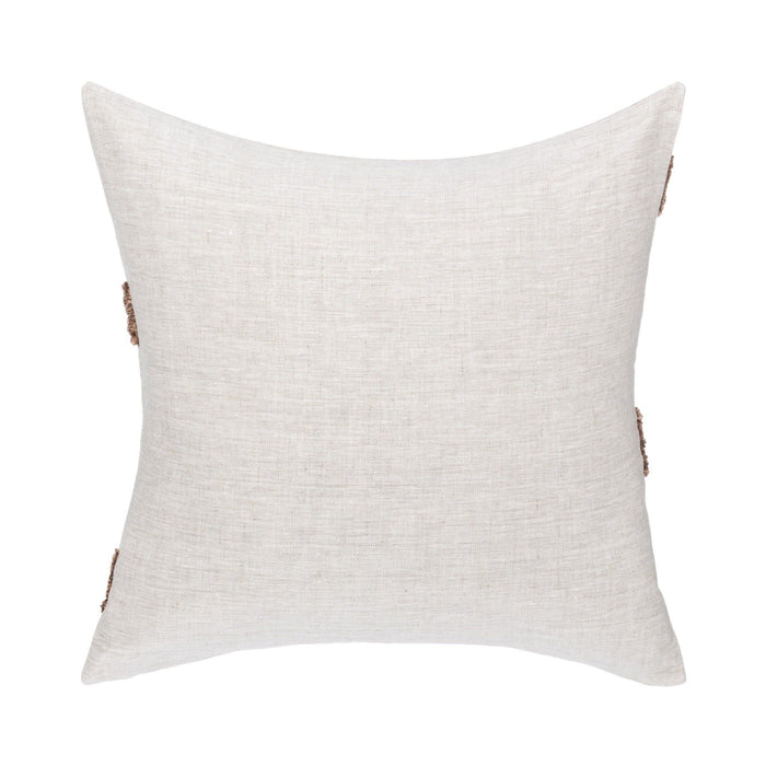 Lineage - Essay 22" x 22"Pillow - Frothed Brown