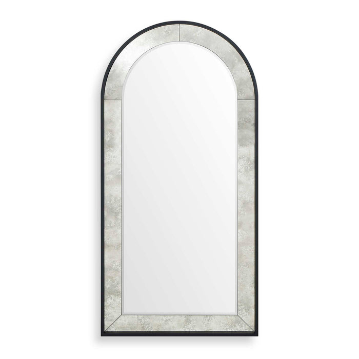 Marlowe - Antique Arch Mirror - Black