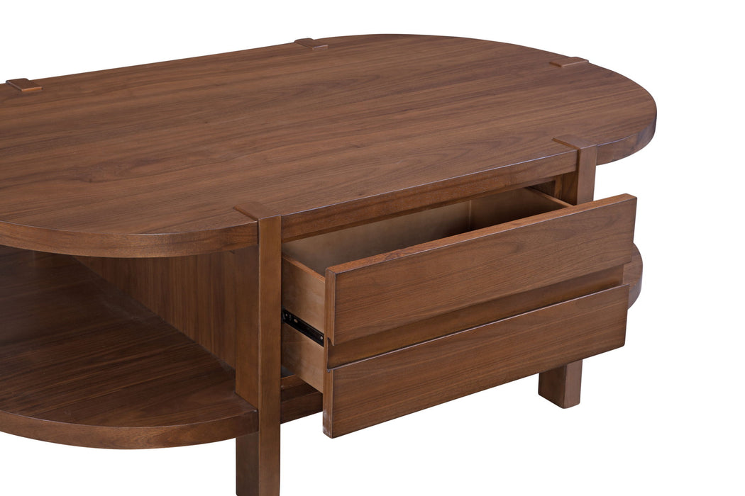 Winston - Cocktail Table - Warm Walnut