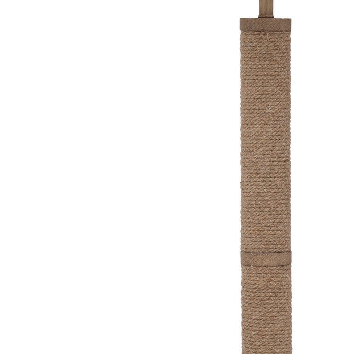 Chester - Floor Lamp - Natural / White