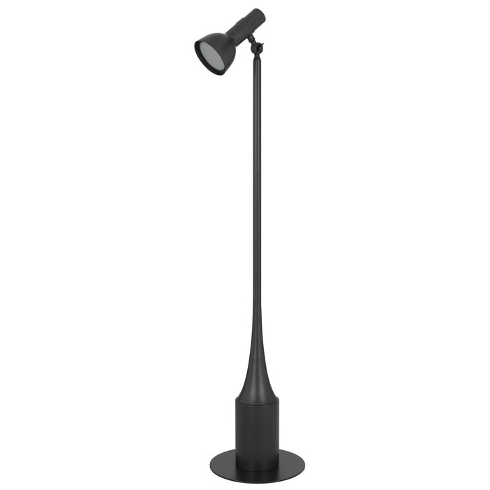 Allanson - 55.5" Height Metal Floor Lamp - Charcoal Gray