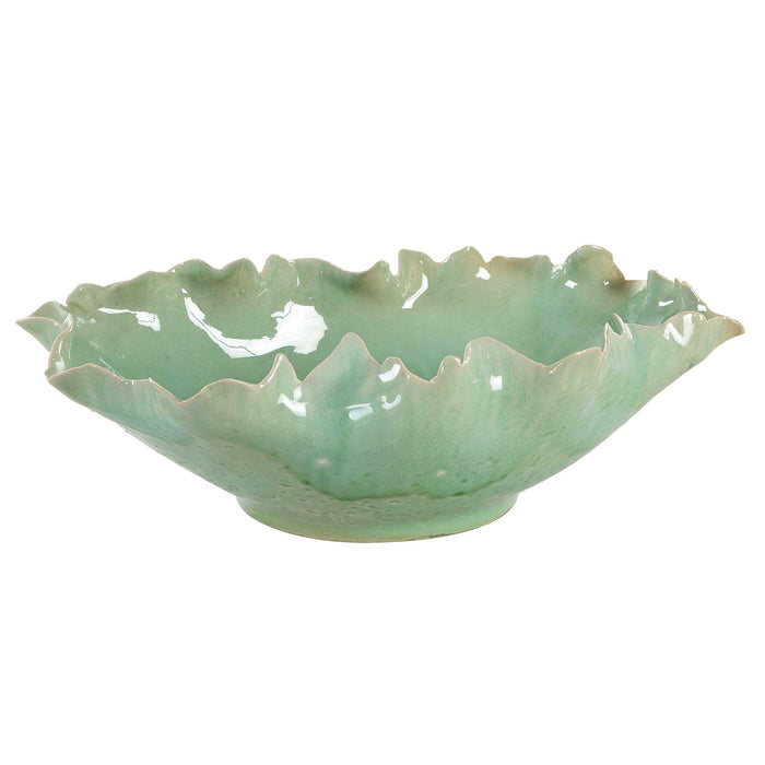 Lila - Glass Bowl - Green