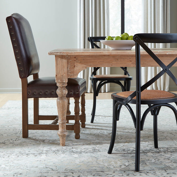 Percy - Dining Table - Light Brown