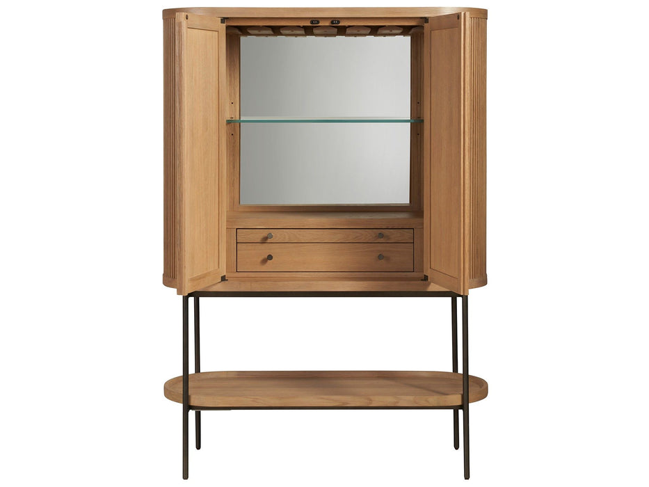 Modern - Linnea Bar Cabinet - Light Brown