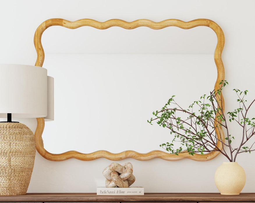 Rider - Wall Mirror - Natural