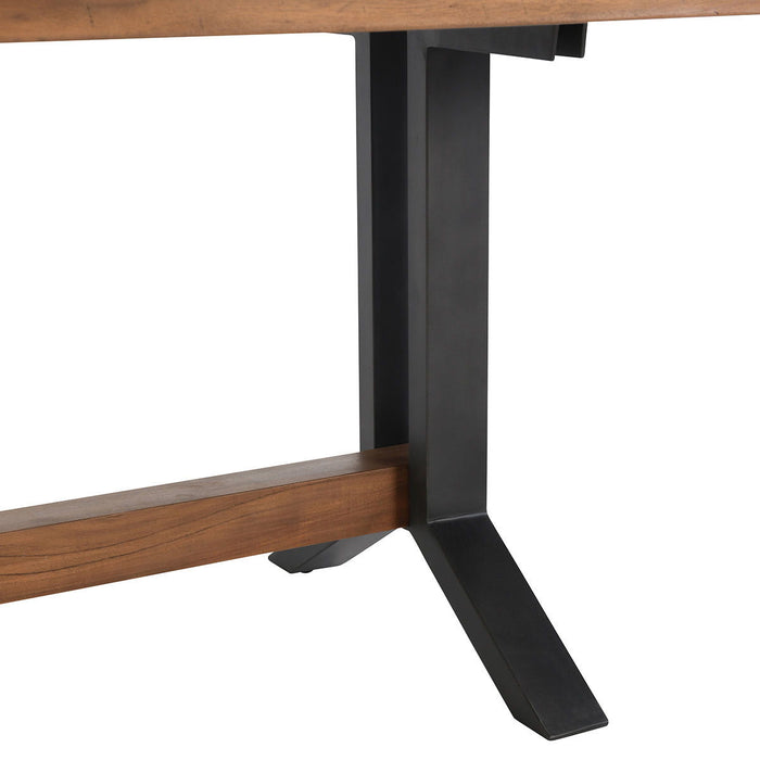 Bellamy - Dining Table - Amber Brown