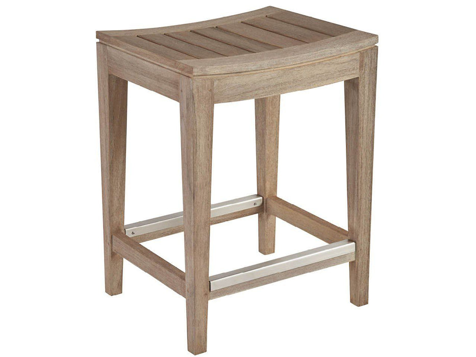 Coastal Living Outdoor / Saratoga - Counter Stool - Light Brown
