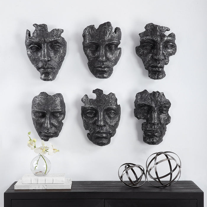 Self-Portrait - Mask Wall Decor (Set of 6)