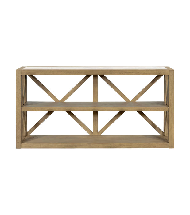 Holden - Console Table - Rustic Blonde