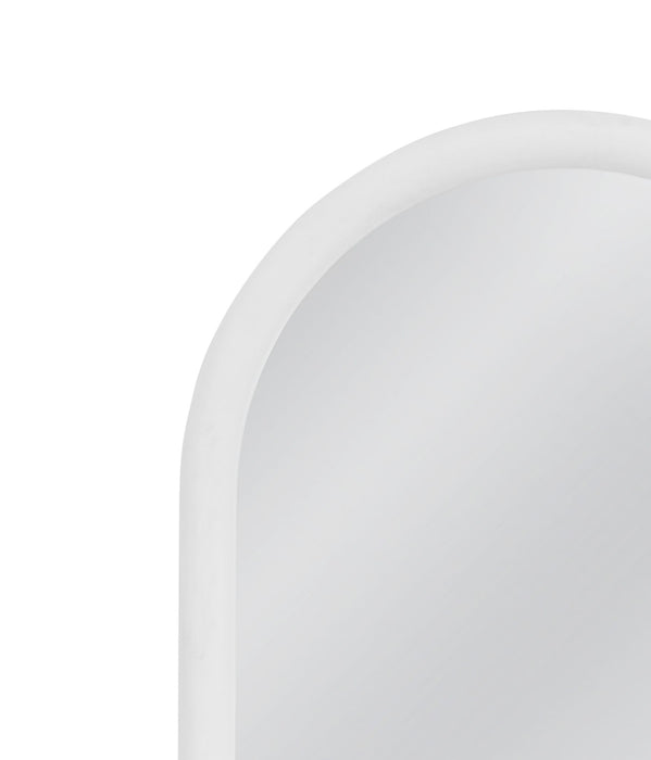 Vega - Floor Mirror - Matte White