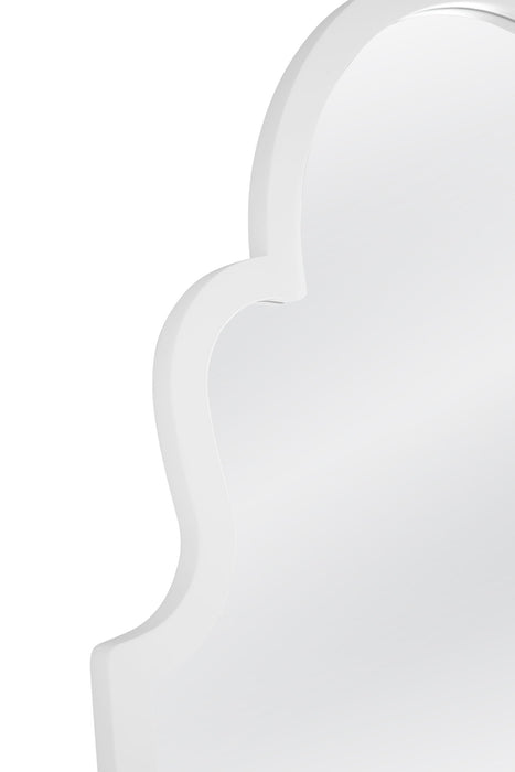 Elberta - Floor Mirror - White