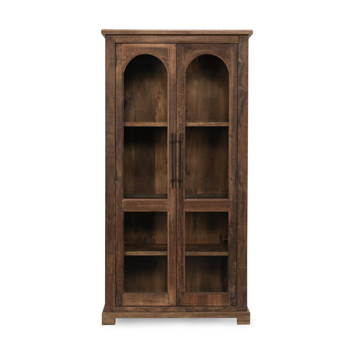 Zion - Reclaimed Wood Tall Cabinet - Natural