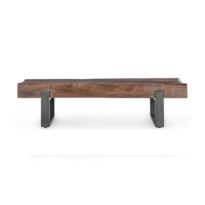 Duarte - Solid Wood Bench - Reclaimed Brown