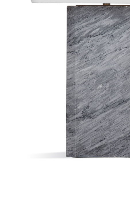 Leed - Table Lamp - Dark Gray / White