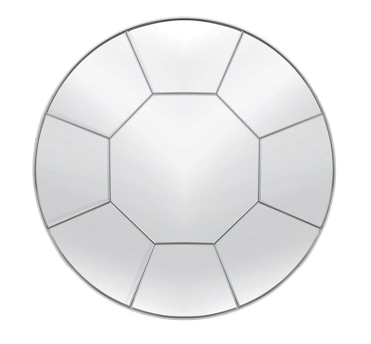 Facet - Wall Mirror - Silver