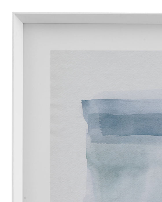 Water Color Lens Framed Print (Set of 2) - White