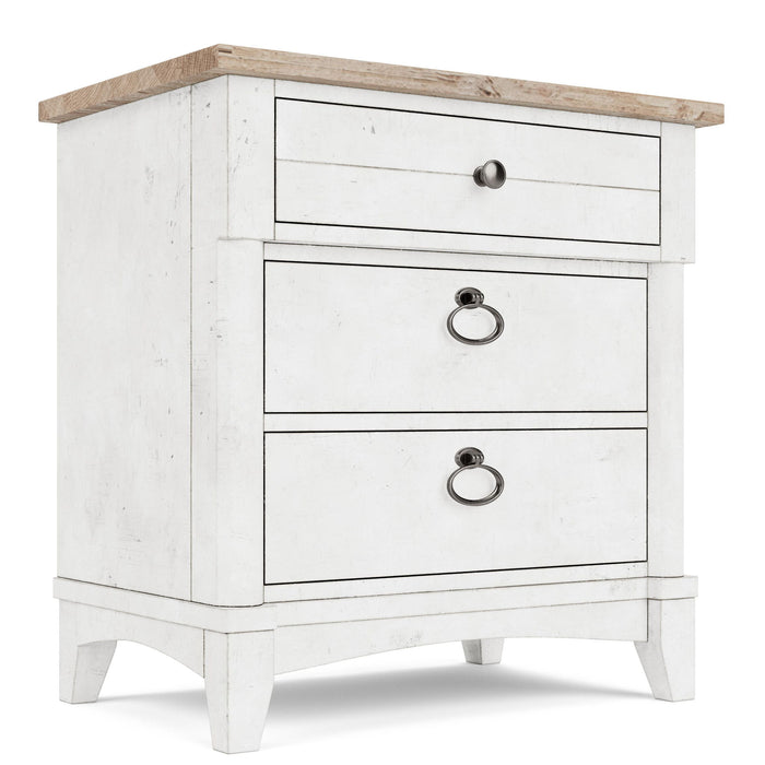 Maddox - 3 Drawer Nightstand - White