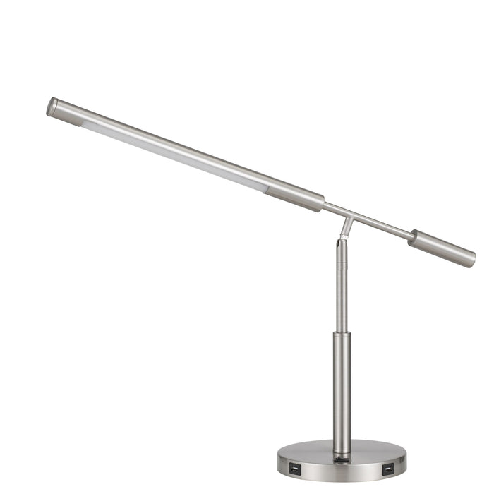 Auray - Desk Lamp - Brushed Steel