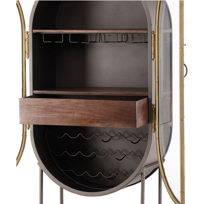 Eclipse - Bar Cabinet - Dark Brown