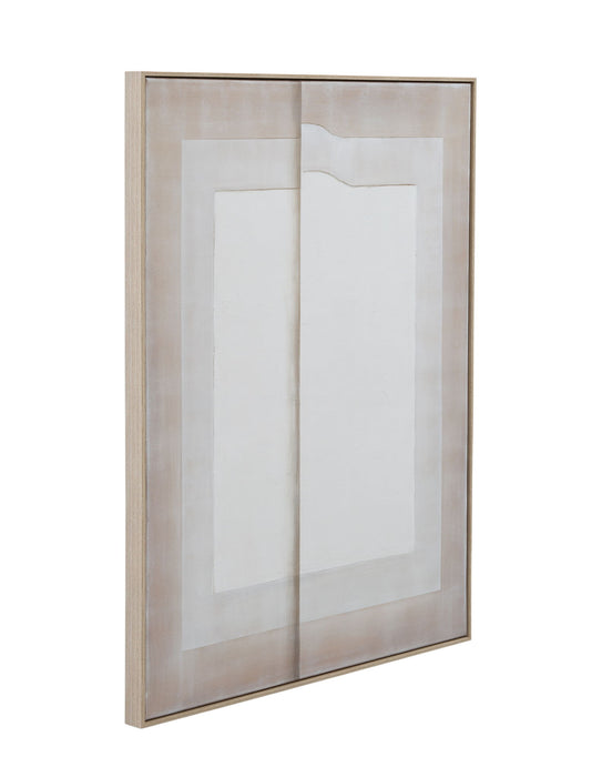Fold II Canvas Art - Natural