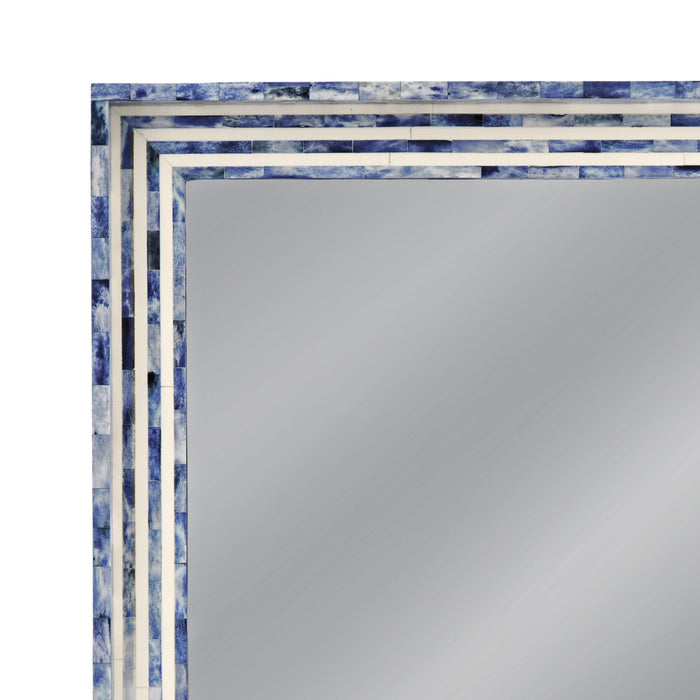 Mabrey - Wall Mirror - Blue